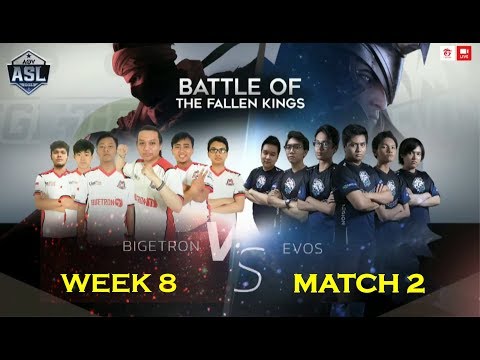 ASL 2018 Season 1 Week 8 - BIGETRON ESPORT VS EVOS.AOV (Match 2)