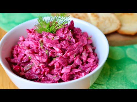 Beetroot salad | also delicious as a barbecue side dish!
