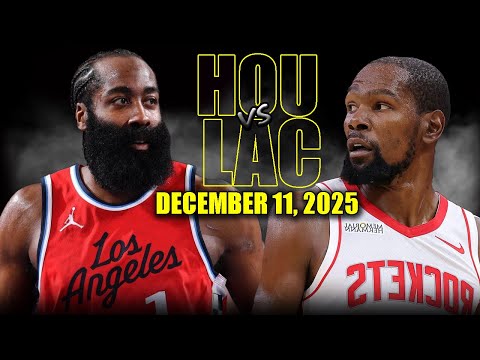 Houston Rockets vs Los Angeles Clippers Full Game Highlights – December 11, 2025 | NBA Season
