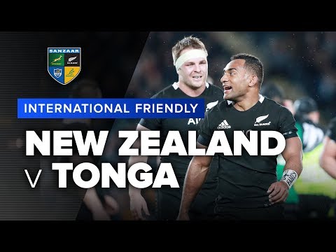New Zealand v Tonga | International Test Highlights