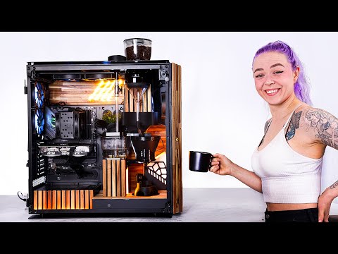 Building a Smart Coffee Machine Inside a Computer Case
