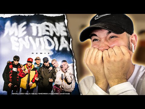 (REACCIÓN) Me Tienen Envidia REMIX - Tunechikid - Marcianeke - Vishoko - Pablo Chill-e - Galee Galee