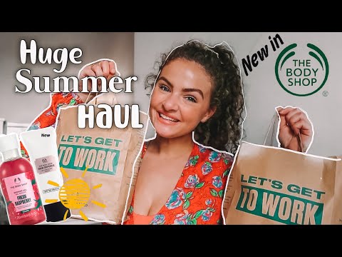 HUGE BODY SHOP HAUL 2021 *NEW IN* Summer 2021