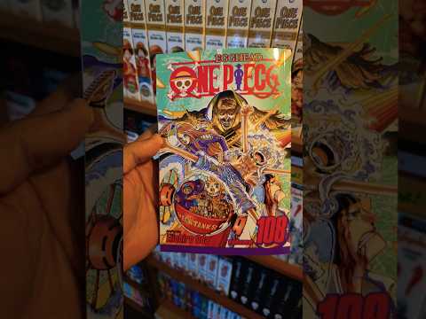 ONE PIECE VOLUME 108 ARRIVES LOOKS LIKE A BANGER COVER 🔥 #onepiece #manga #mangarecommendations