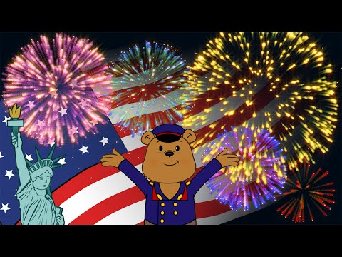 4th of July Song for Kids - Boom Go The Fireworks!