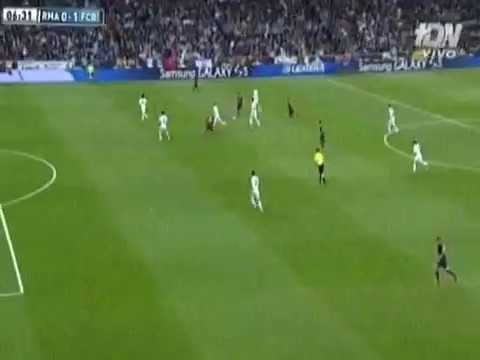Golazo de Andres Iniesta Real Madrid 0-1 FC Barcelona