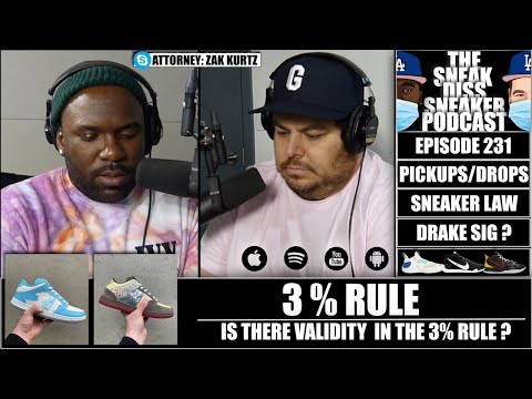THE SNEAK DISS SNEAKER PODCAST EPISODE 231 – NIKE SUES COUNTERFEITERS, DRAKE SNEAKER, HARDEN NETS