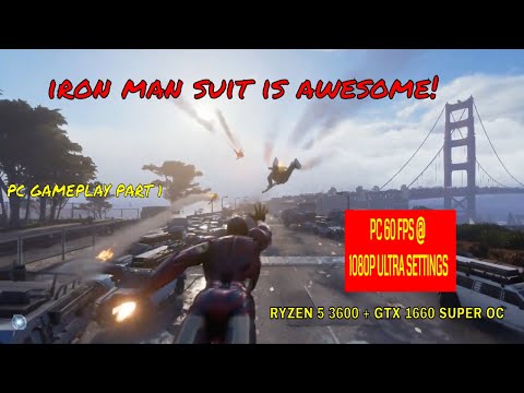 MARVEL'S AVENGERS  Walkthrough Part 1 Gameplay (Ultra 1080p) full game Introduction