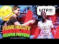 I GAVE HOLLI TV A CAROLINA REAPER WORLD S HOTTEST PEPPER AND THIS HAPPENED