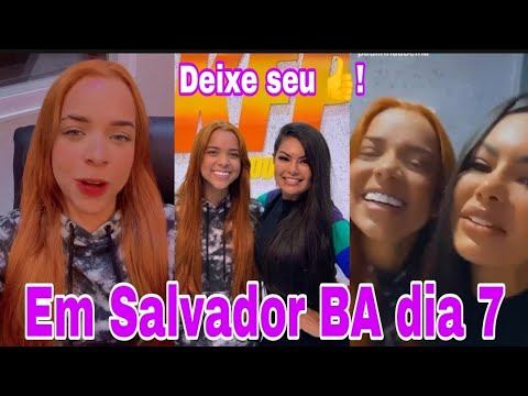Ana Catarina vai tá em Salvador BA  juntamente com Paulinha da calcinha preta