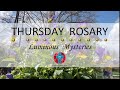 Thursday Rosary • Luminous Mysteries of the Rosary 💚 May 2, 2024 VIRTUAL ROSARY - MEDITATION