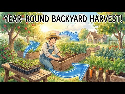 Backyard Food Forest: Step-by-Step Guide for Year-Round Harvest 🌱