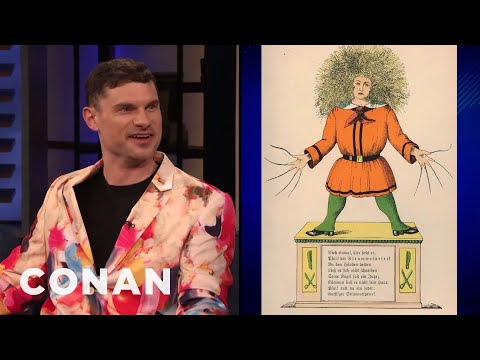 Flula Borg: German Cartoons Are Terrifying | CONAN on TBS
