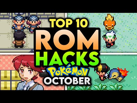 Top 10 BEST Pokemon Rom Hacks To Play In October 2025