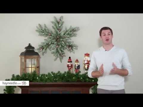 32 in. Dunhill Fir Snowflake - Product Review Video