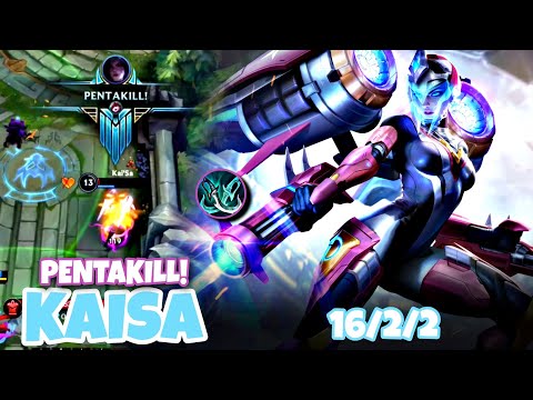 KAISA VS VARUS AND GOT A PENTAKILL IN PATCH 4.2 B ?? | GAMEPLAY | #kaisa #wildrift