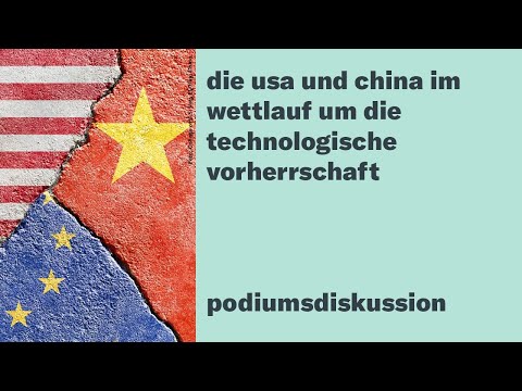 , title : 'Die USA und China im Wettlauf um die technologische Vorherrschaft / Podiumsdiskussion'