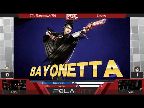 CFL Smackdown 154 WiiU - Yipes (Sheik) vs Kuro (Bayonetta) - Losers