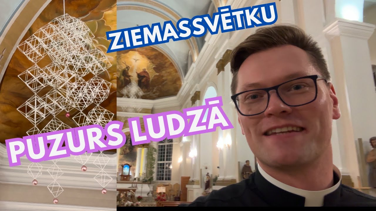 Ludzas baznīca 2024 Ziemassvētkos I Puzurs