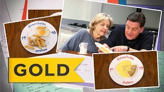 Dinnerladies Diaries | Personalised Plates From Victoria Wood | Gold