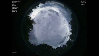 2026-08-25 All sky camera capture from Poiana Rusca Mountains, Romania