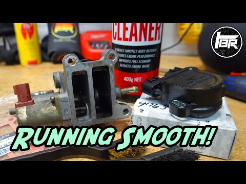 IACV clean and TPS replacement on my 1998 R34 Nissan Skyline