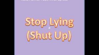 Keke Palmer - Stop Lying (Shut Up) Remix Feat. M.O. Lyrists + Link 2010
