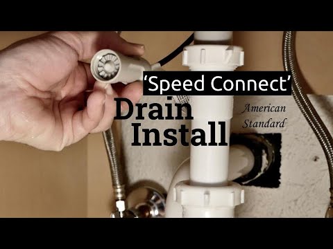 Installing Speed Connect Drain | American Standard QUICK FIX