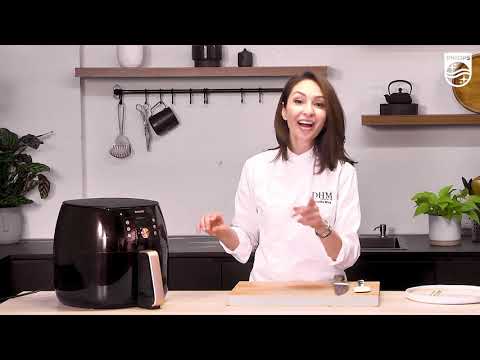 Philips XXL Airfryer - Air Fried Prawn Salad with Miso Ginger Dressing