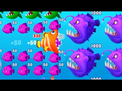 Fishdom Ads, Mini Aquarium Help the Fish | Hungry Fish New Update 103 Collection Tralier Video