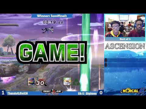 "Ascension 9/14/19" - ThundeRzReiGN (Ganon/Falco) v. Elk G | Digimon (Sheik) - Winners Semis