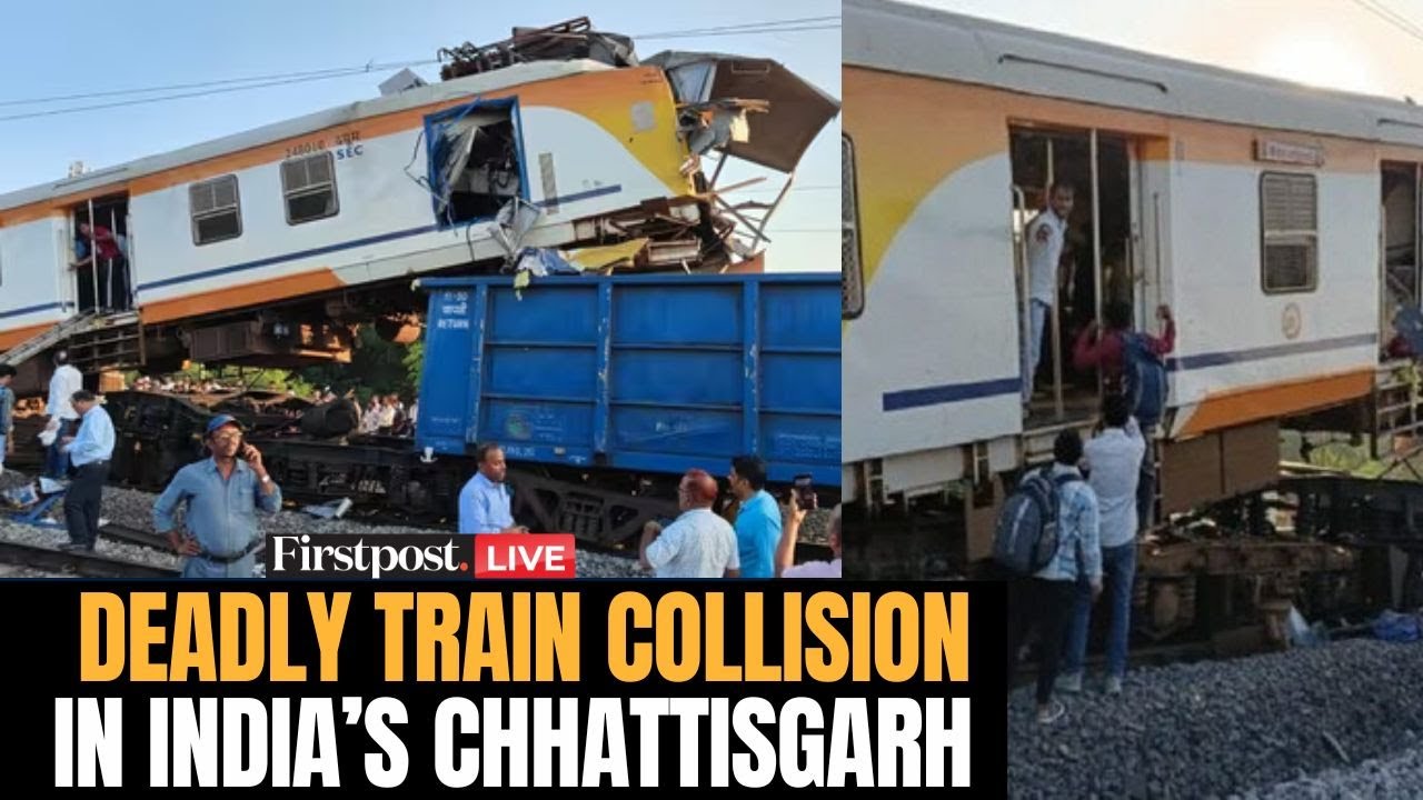 Bilaspur Train Collision LIVE: Gevra-Bilaspur MEMU Passenger Train Collides With Goods Train