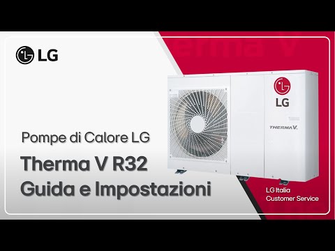 LG air conditioners | LG Therma V R32 Monobloc Installation - Settings Guide