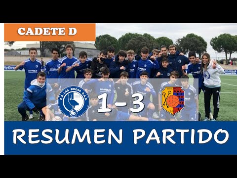 ⚽ Resumen Cantera: CADETE D 1-3 MORALZARZAL