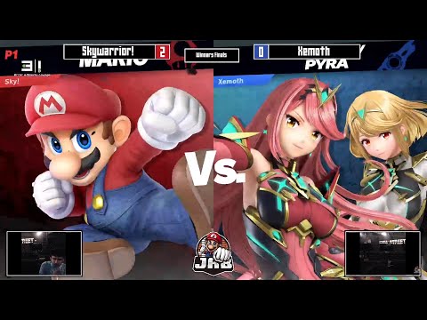 JAB #2 Winners Finals - SkyWarrior! (Mario) Vs. Xemoth (Pyra Mythra) - Smash Ultimate