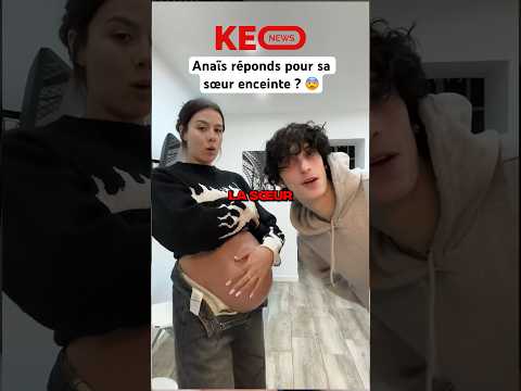 ANAÏS LIED: HER SISTER IS PREGNANT? 😨 #shorts #drama #manuetanais #springonshorts #tiktok