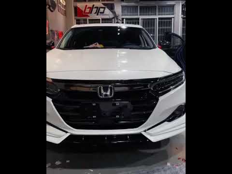 install yofer front lip/side skirt/rear bumper for the 10.5 #hondaaccord