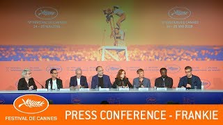 FRANKIE  Press conference  Cannes 2  EV