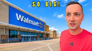 My 1st Time Inside American Walmart 🇺🇸 (It's Huge)