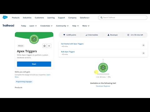 Apex Triggers || Get Started with Apex Triggers || Bulk Apex Triggers || Full Module || Salesforce