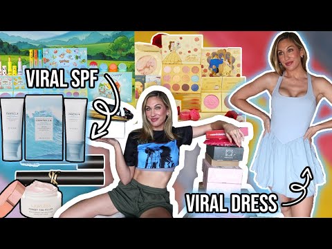 OPEN UP SO MUCH PR WITH ME // BEAUTY + FASHION HAUL