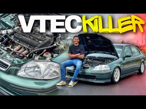 Thumbnail for Fred’s very STRONG 180i Honda Ballade 🔥🤯 **Vtec Killer** #cars #review by Honda Ballade