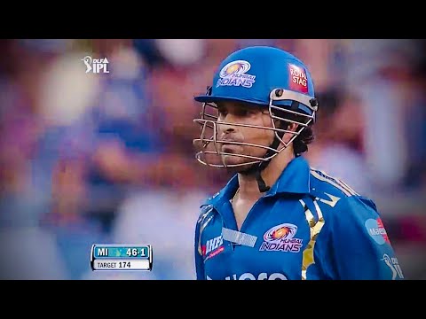 When Sachin Played Like a King 👑 IPL 2012 Match 49 Special