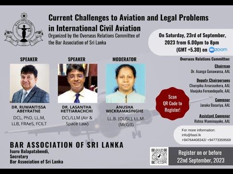 Current Challenges to Aviation and Legal Problems in International Civil Aviation