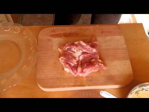 Gefüllte Hähnchenkeule