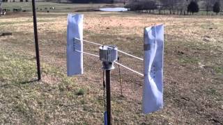 Vertical axis wind turbine that was featured on Doomsday Preppers Season 2: Questions answered