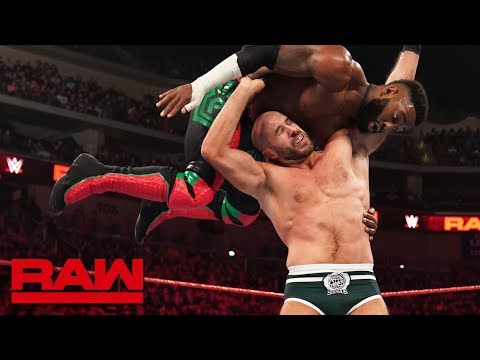 Cedric Alexander vs. Cesaro: Raw, April 22, 2019