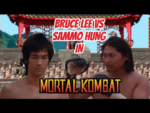 Bruce Lee VS Sammo Hung in Mortal Kombat!