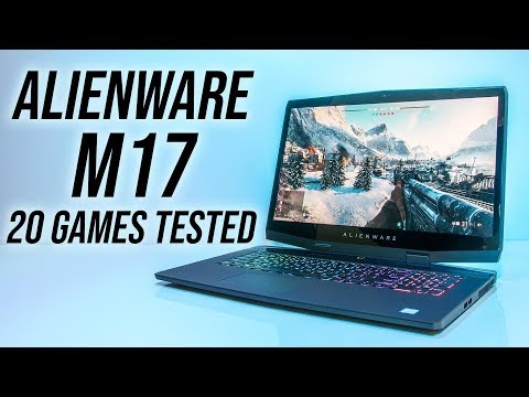 Alienware m17 (2080 Max-Q) Gaming Benchmarks - 20 Games Tested!