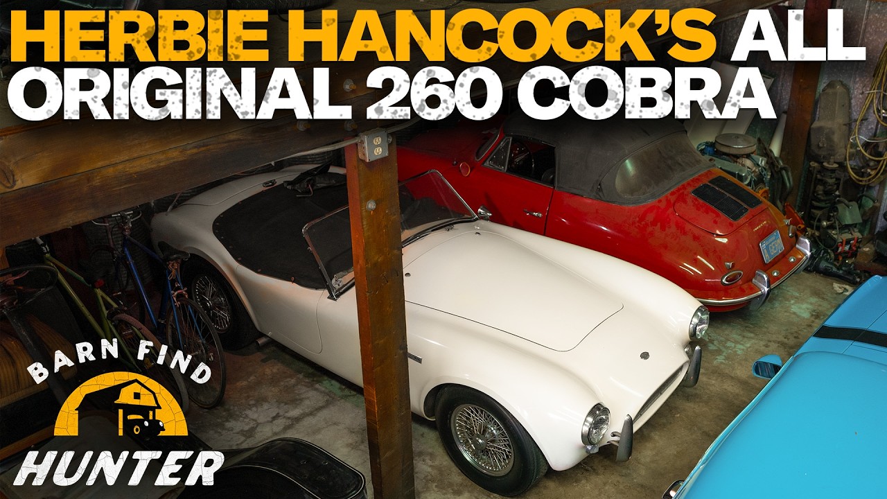 Herbie Hancock's 1963 Shelby Cobra Has Been Sitting for Decades, It's a